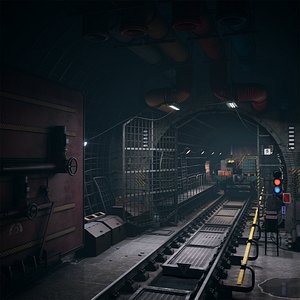 Modular Underground Tunnels 3D