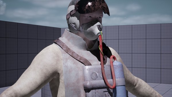 modelo 3d Game Ready Simple Pilot amañado - TurboSquid 2120751