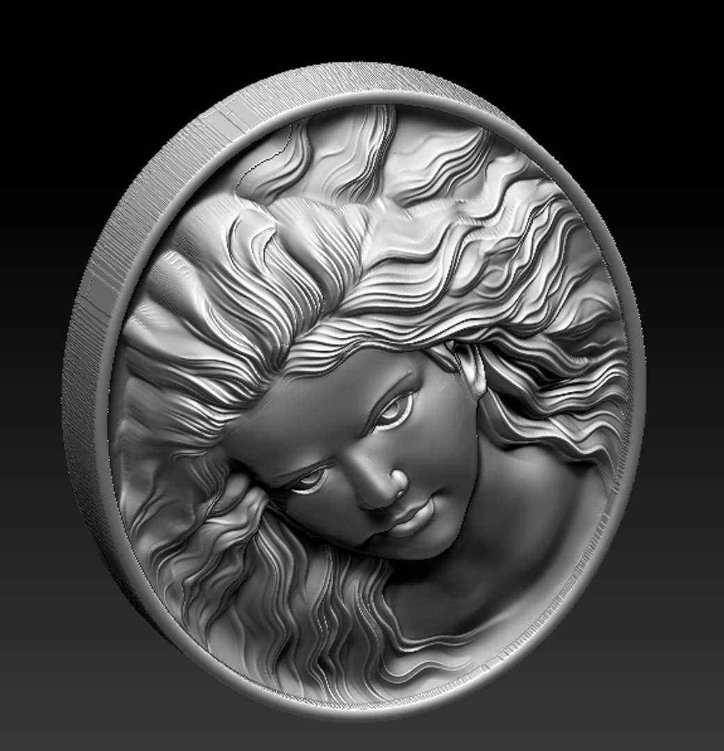 3D Stl Head Girl Model - TurboSquid 1284959