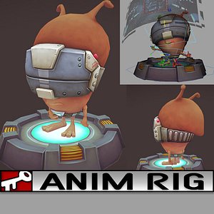 rig 2014 animation 3d model