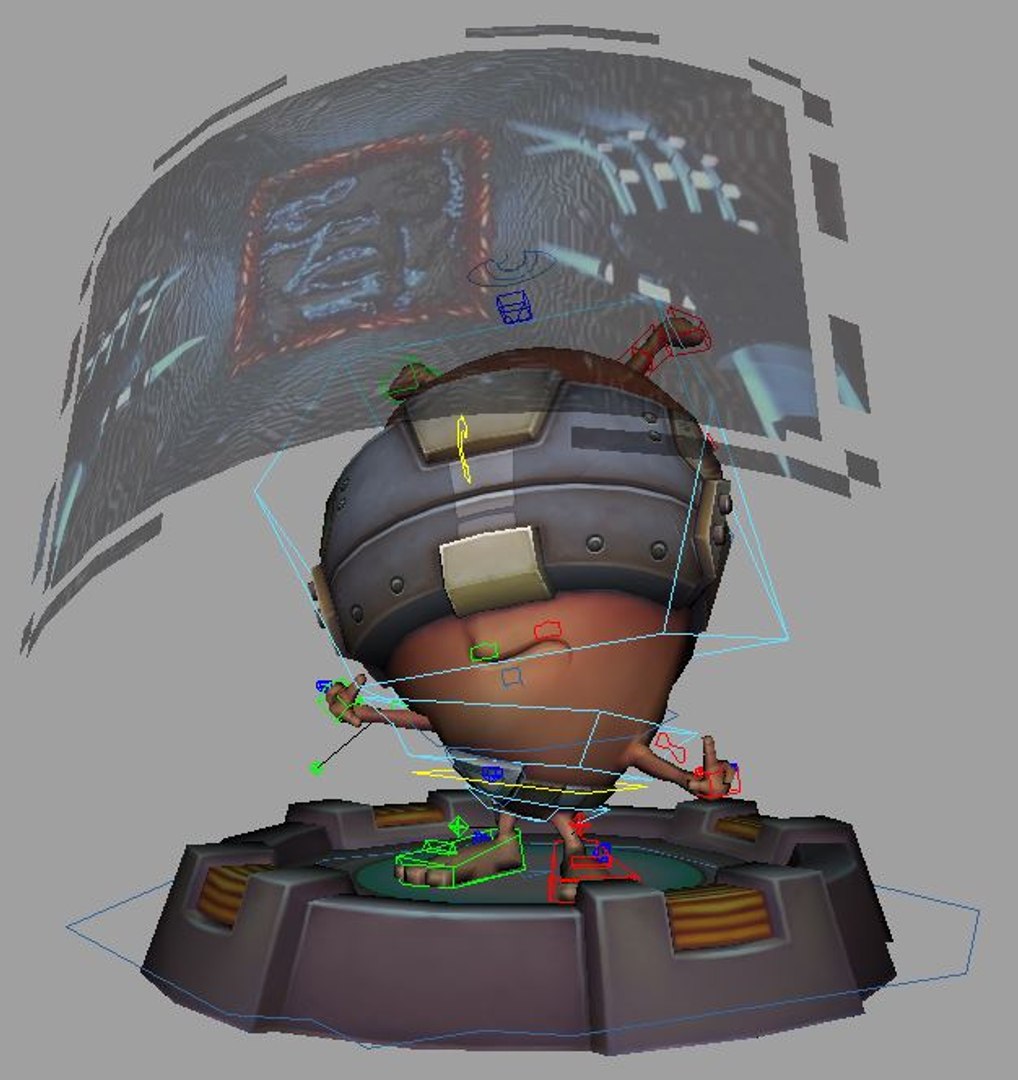 Rig 2014 Animation 3d Model