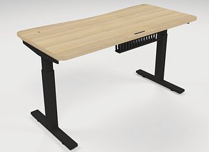 3D smart desk office design