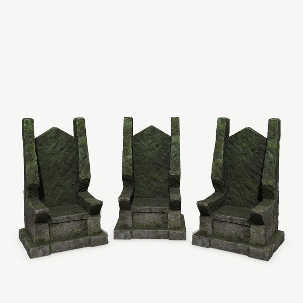 modelo 3d Trono de piedra - TurboSquid 2276144