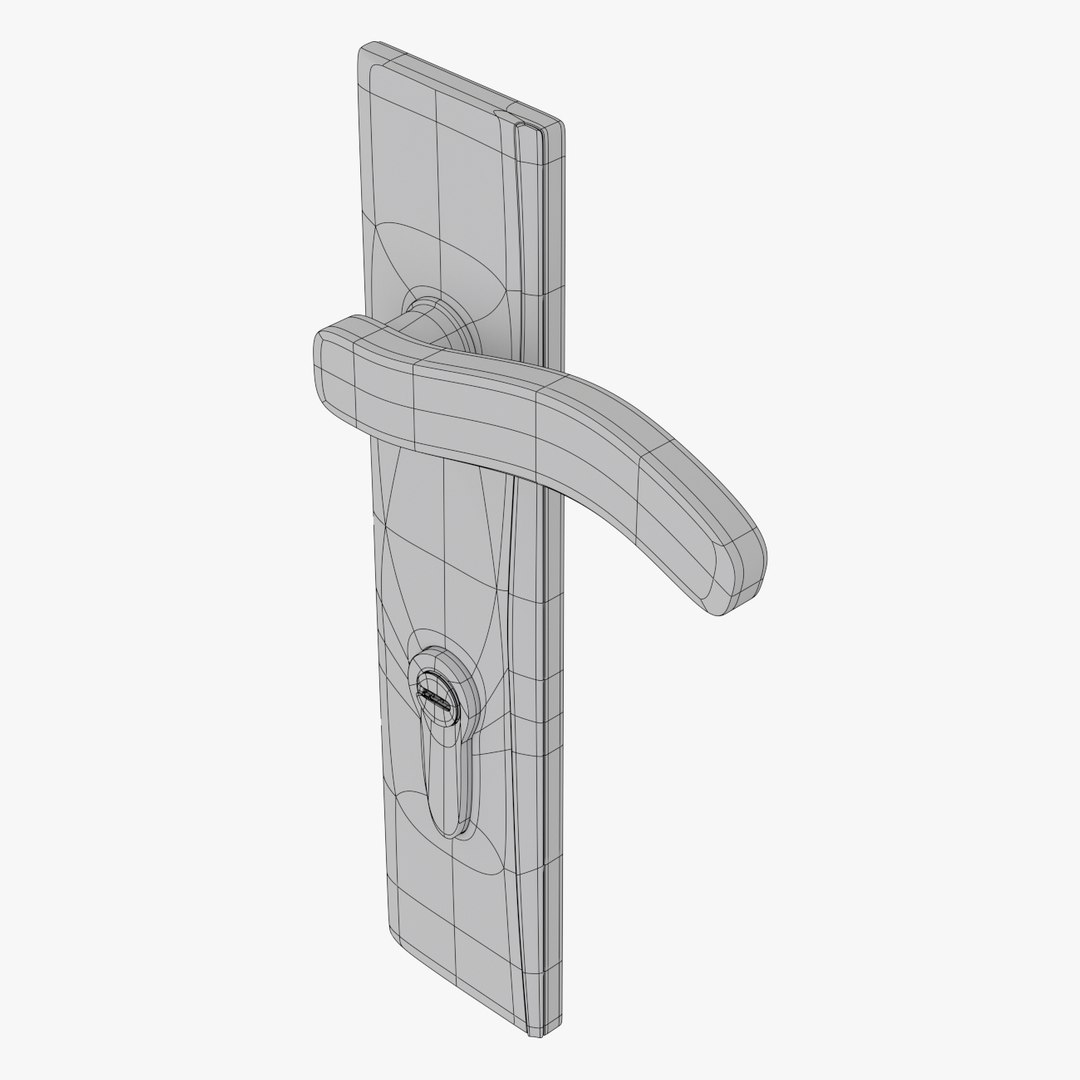 Door Lock 3d Obj
