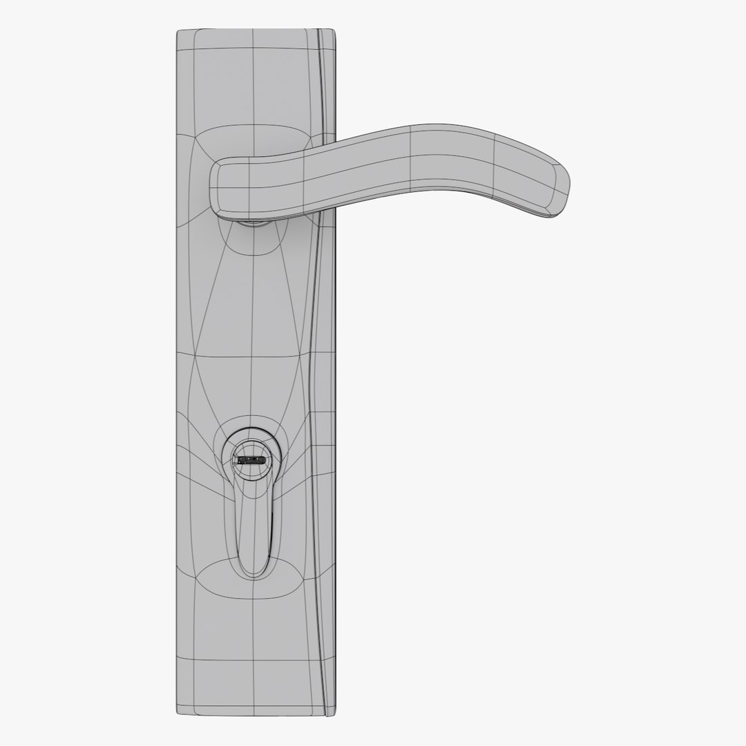 Door Lock 3d Obj