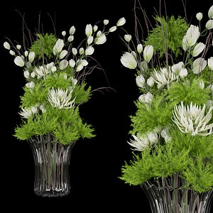 3D Collection plant vol 84 - flower model