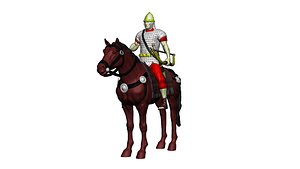 3D Roman cavalry Archer 2 3D print model