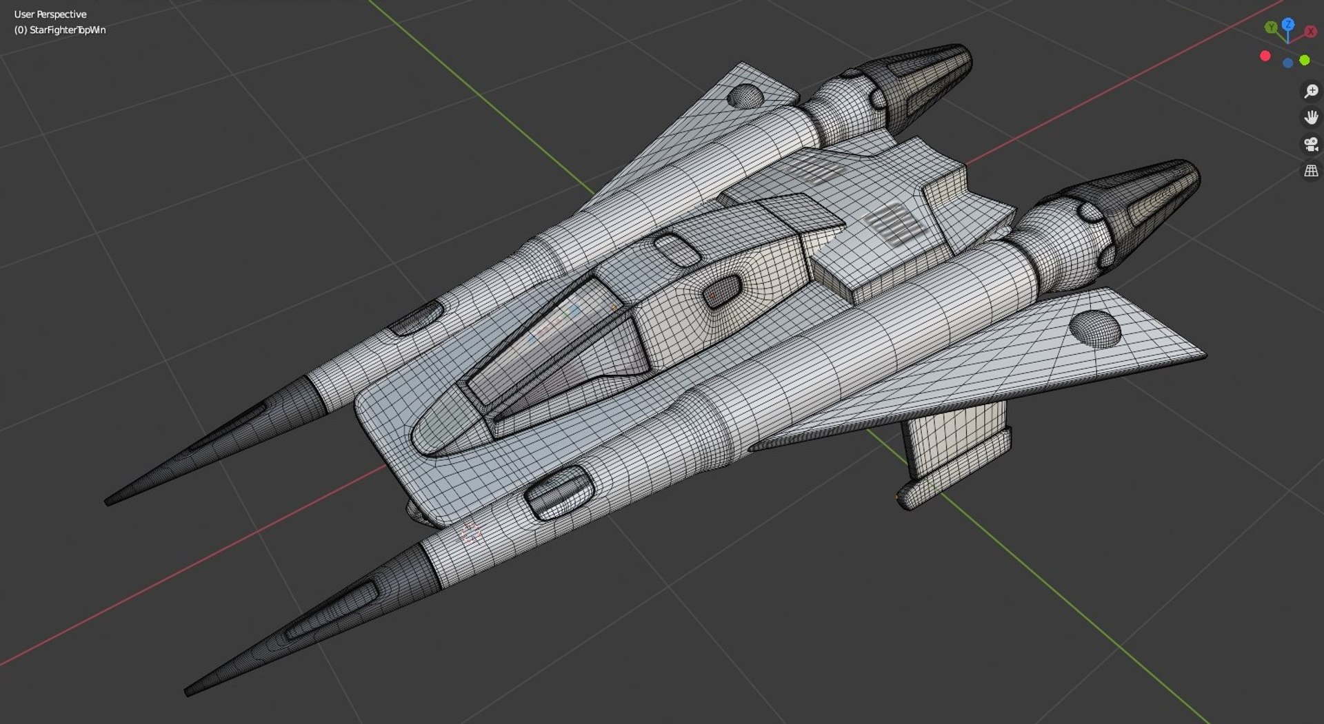 3D Starfighter Fighter - TurboSquid 1621129