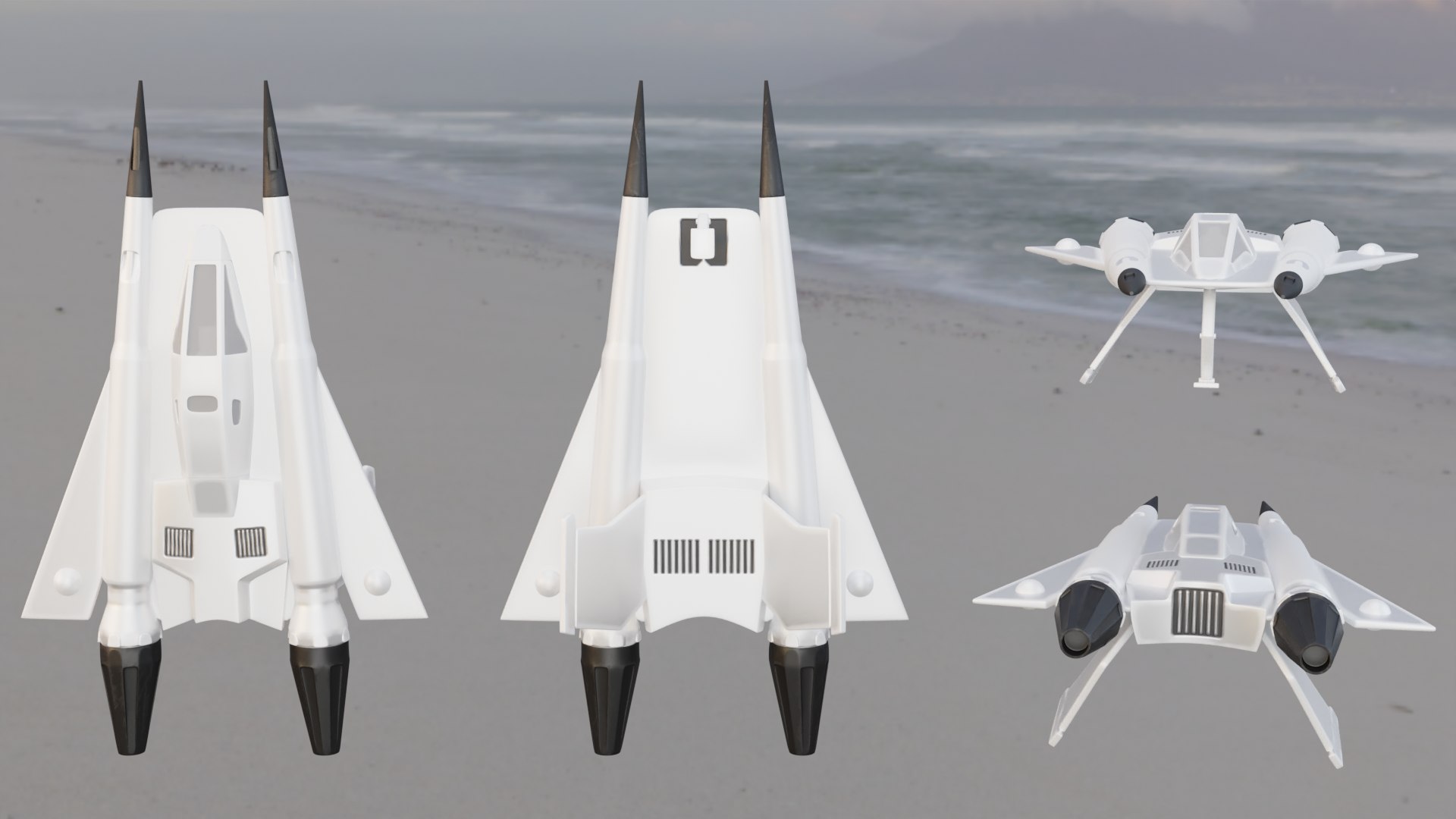 3D Starfighter Fighter - TurboSquid 1621129
