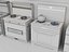 Kitchen Appliances Range Hood Stove Sink Pack
