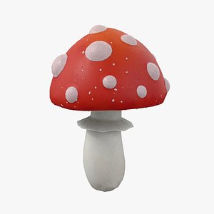 Cartoon Mushroom 02 model