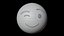 Clin d'oeil, visage, émoticône, emoji, ou, smiley