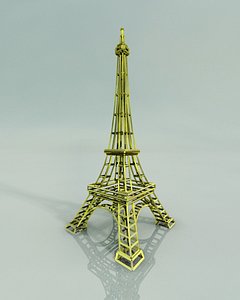 free eiffel tower 3d model
