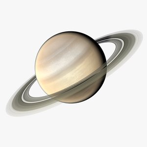 atmosphere saturn 3d model