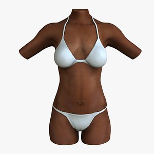 maya female torso african american