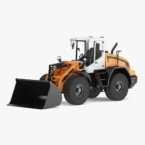 Liebherr L 524 Wheel Loader 3D model