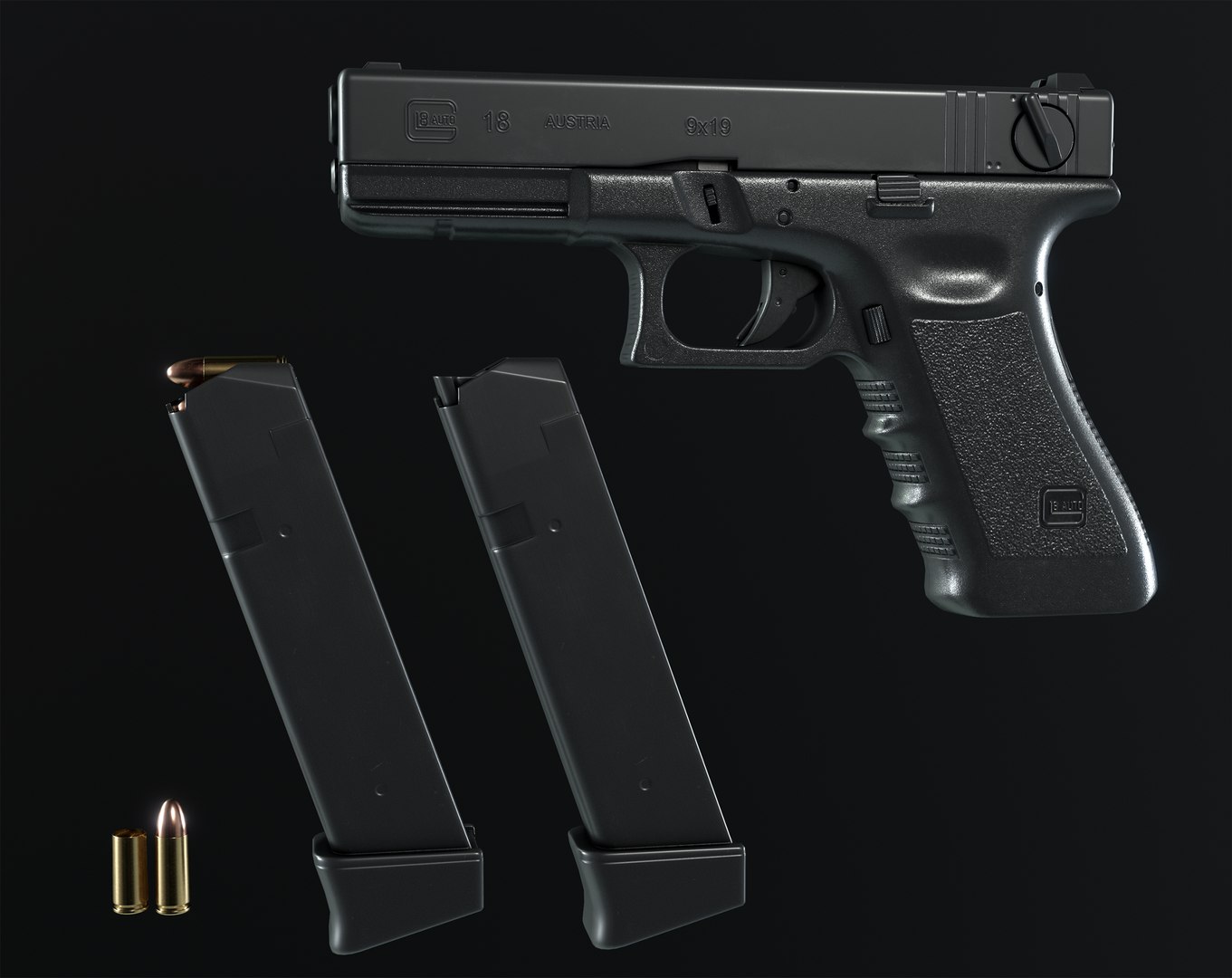 G18 3D model - TurboSquid 2010044
