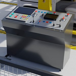 3D Secondary Control Console