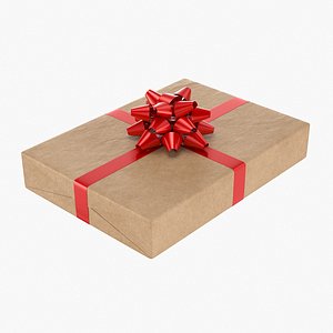 Wrapped Gift Box 8 V2 model