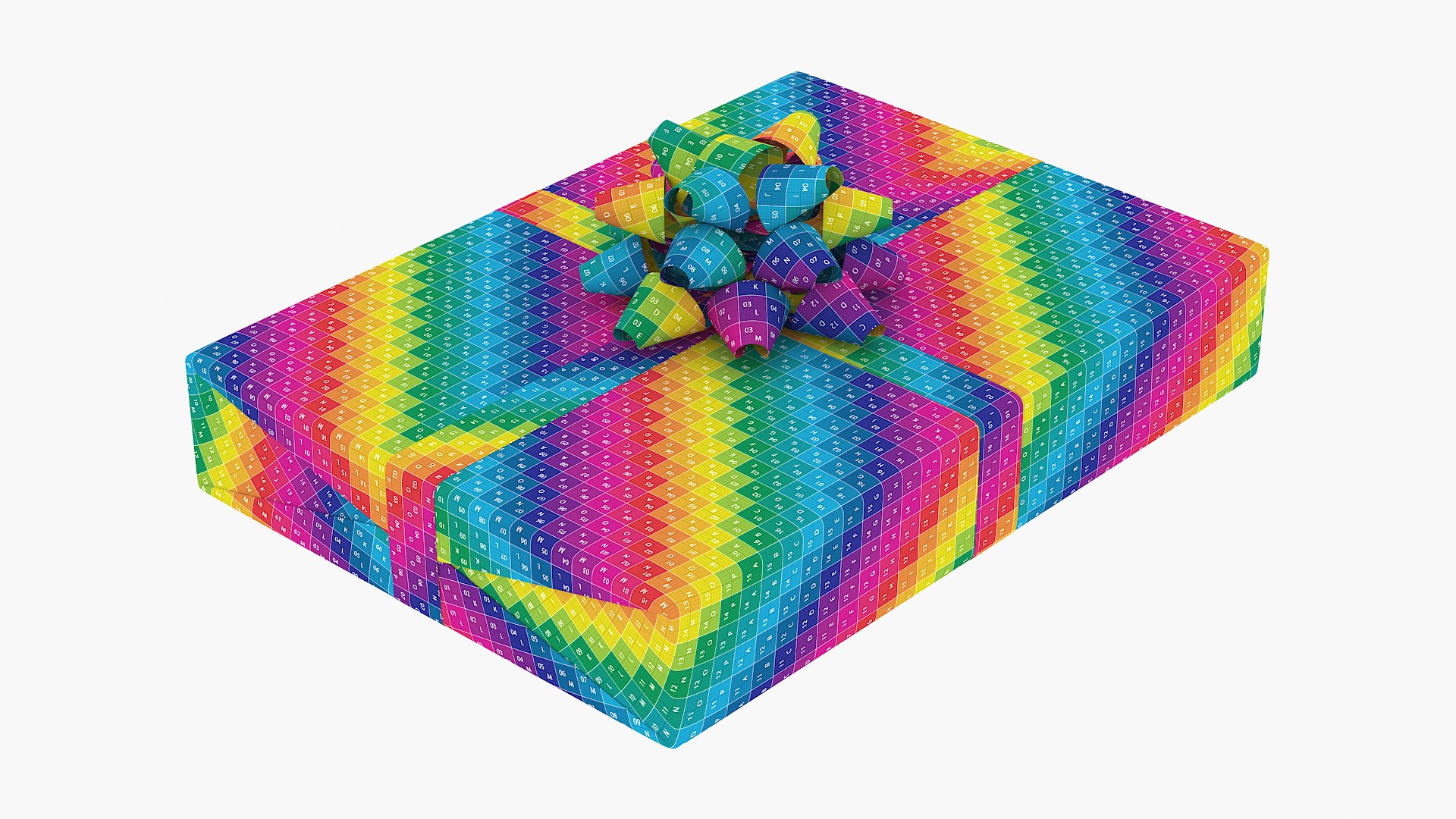 Wrapped Gift Box 8 V2 Model - TurboSquid 2294839