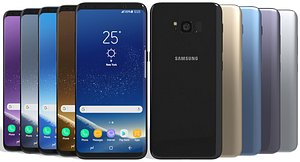 realistic samsung galaxy s8 3D