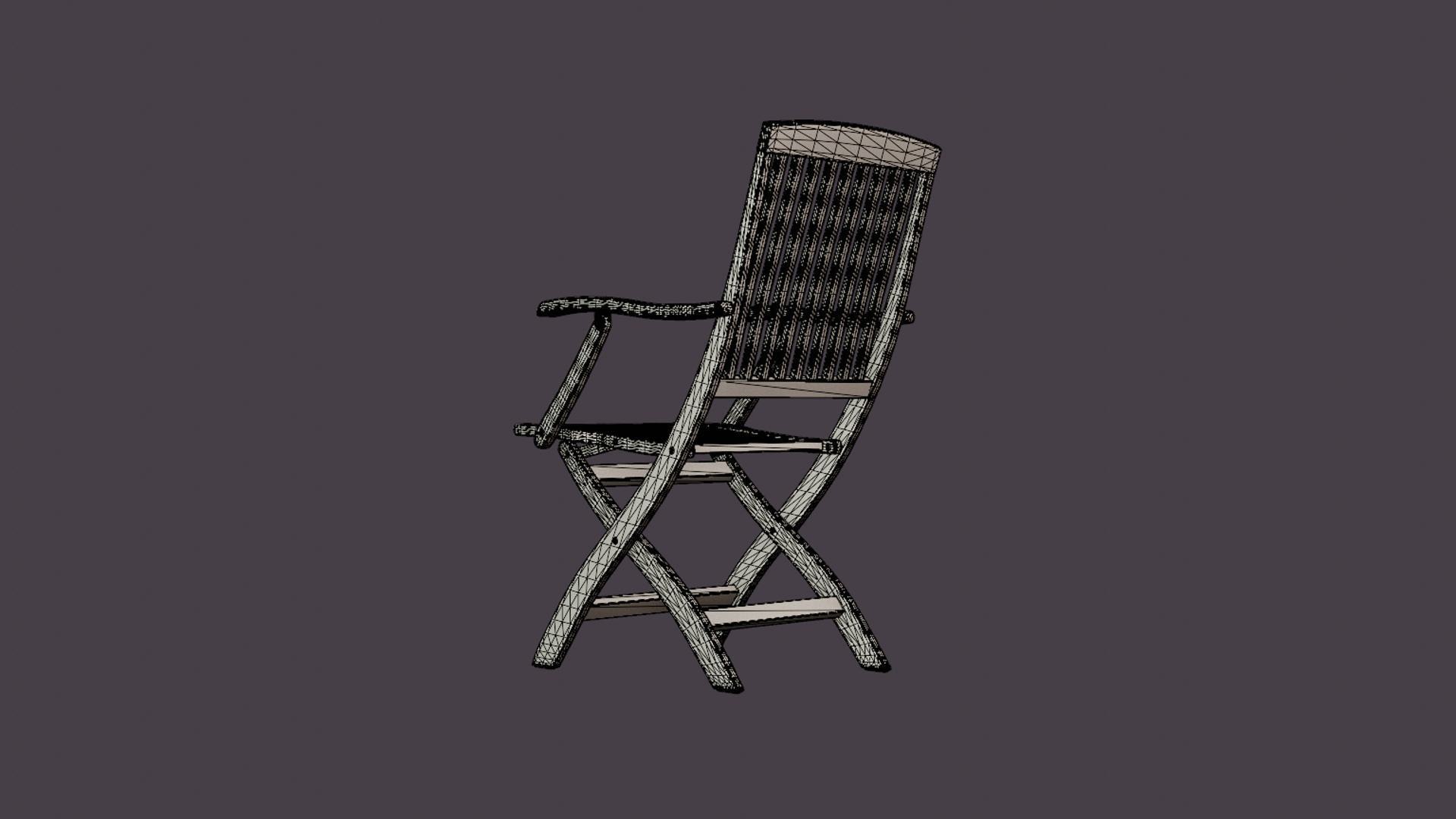 3D Hampton Lounge Chair - TurboSquid 2241853