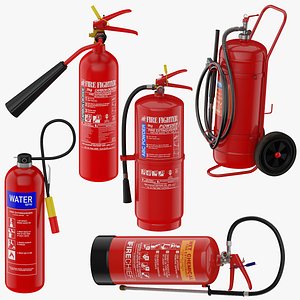5 extinguisher 3D model