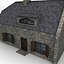 Старый дом LowPoly