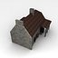 Старый дом LowPoly