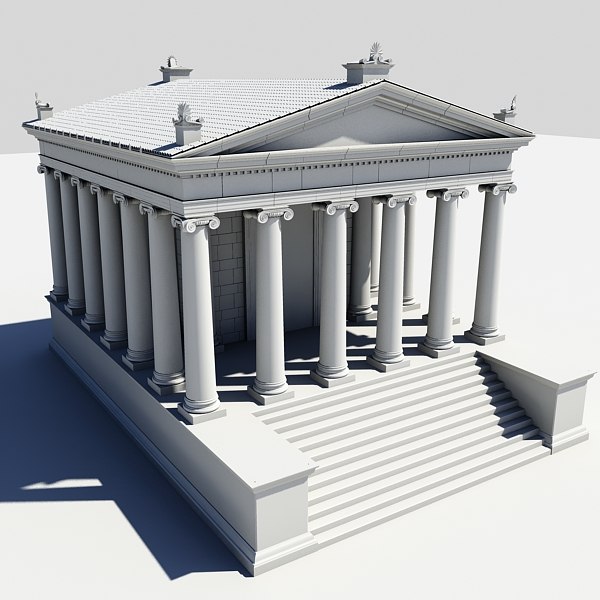 Greek Temple 3D Models for Download | TurboSquid