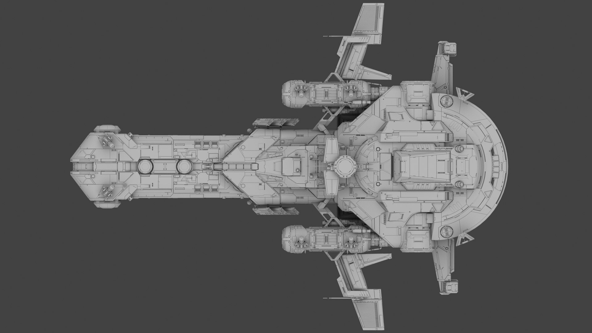 Capital Ship 3D - TurboSquid 1335903