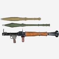 Low Poly RPG-7