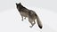 Grauer Wolf Tierfigur 3D Modell druckfertig