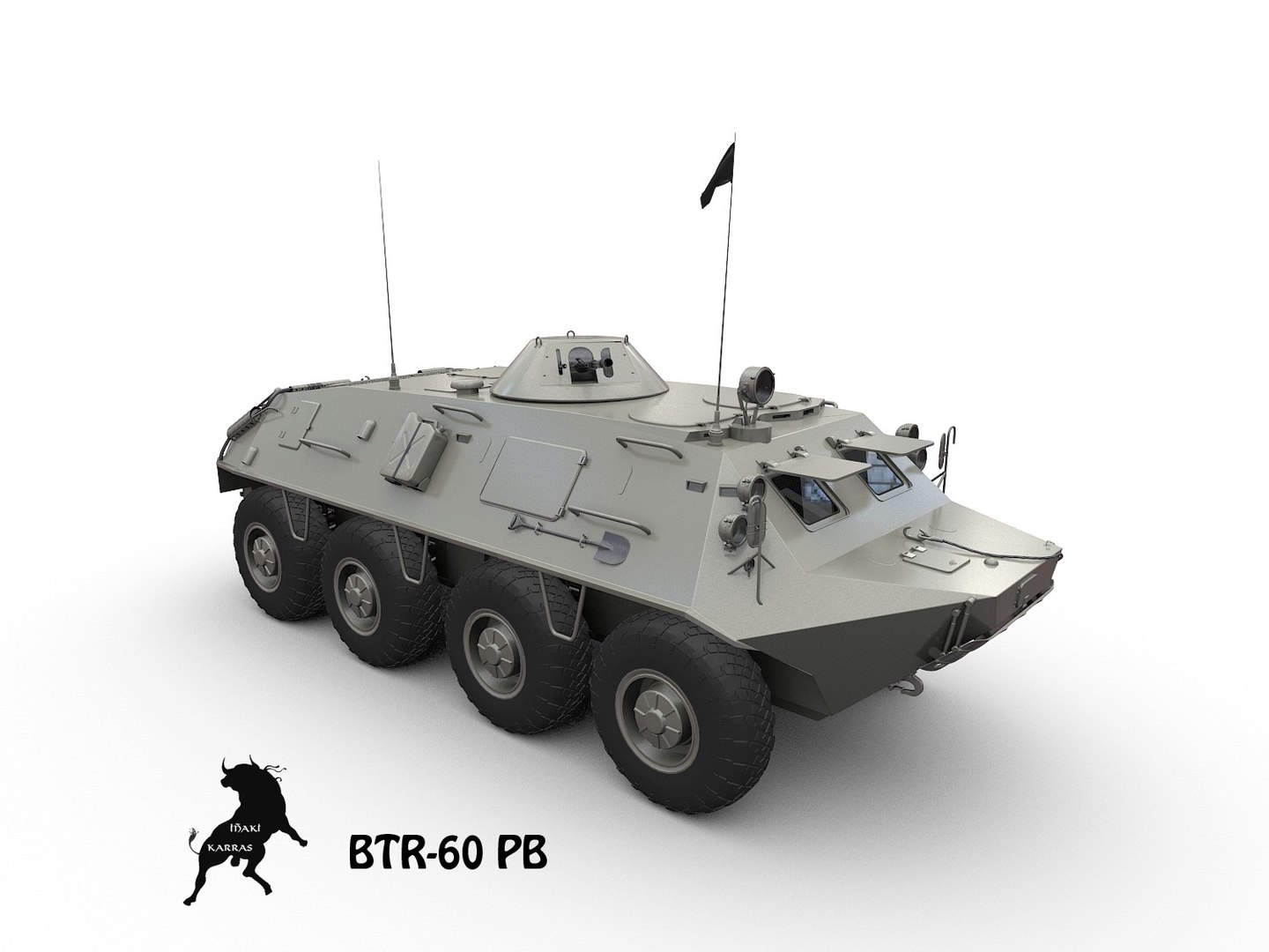 Btr Tank 3d Model