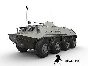 btr tank 3d model