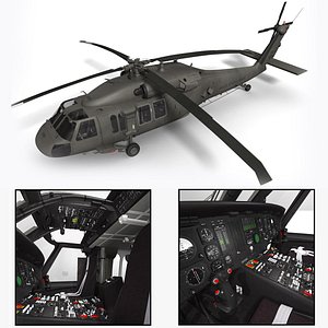 UH-60L Blackhawk with nice interior