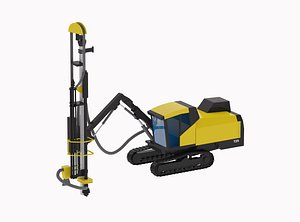 Drill Rig Construction T35 3D