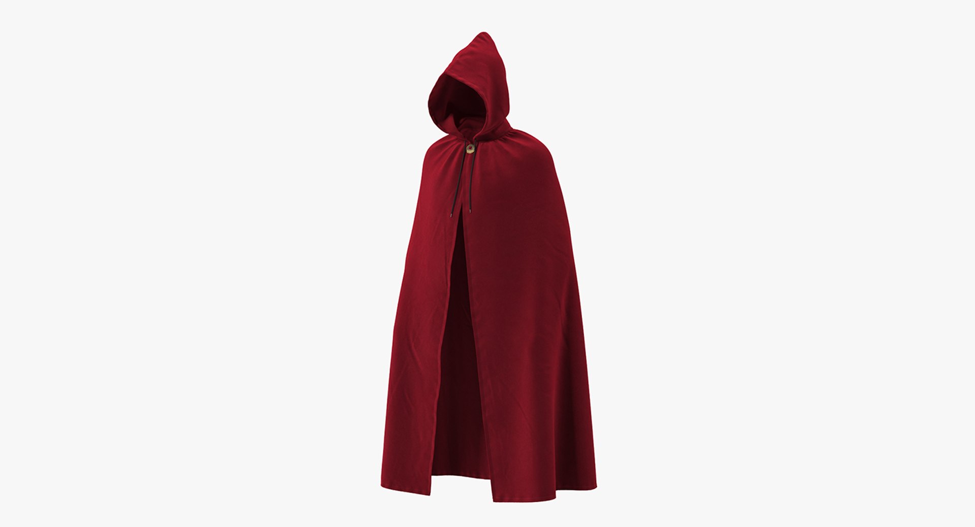 Medieval Cloak 3D model preview