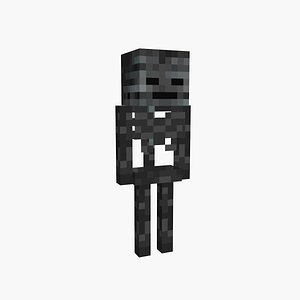 3D Minecraft Wither