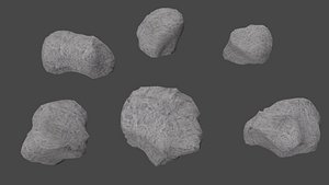 rock stone nature 3D