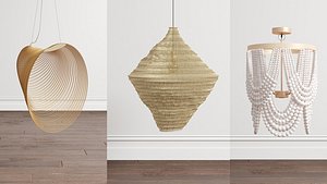 Chandelier Collection 3D model