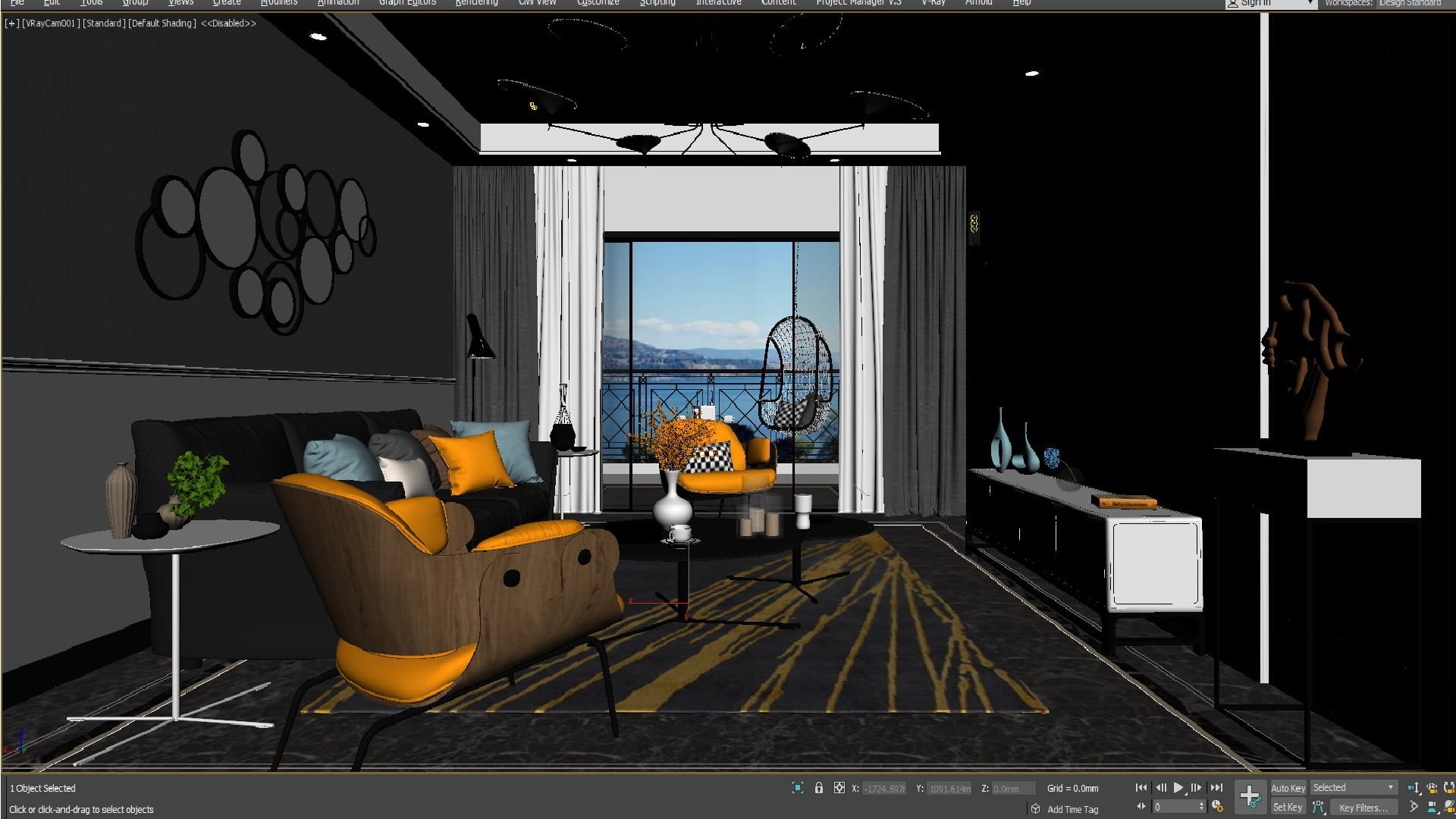 3D Model 51- Modern Living Room - TurboSquid 2026399