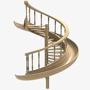 Snail Spiral Staircase With Slide