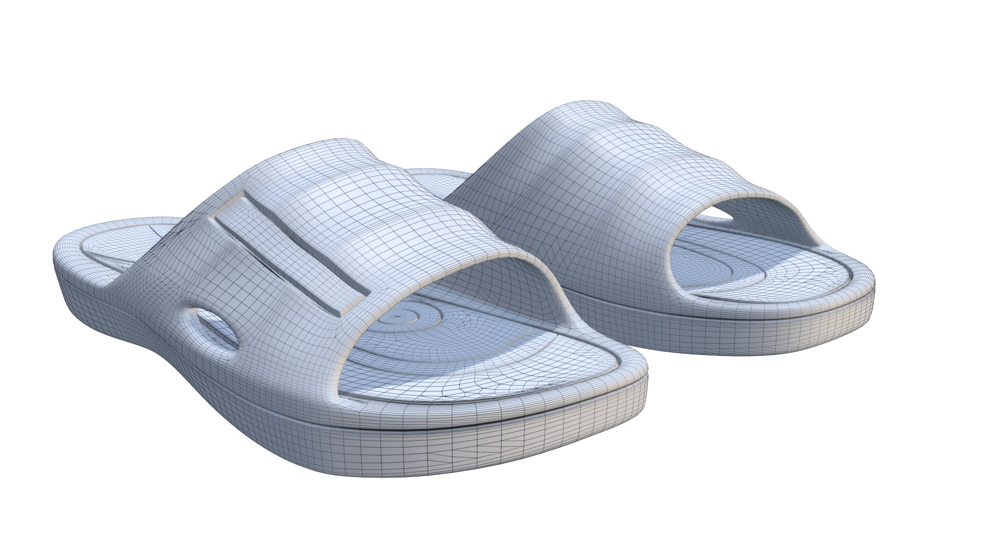 Wearing Slippers 3D - TurboSquid 2376921