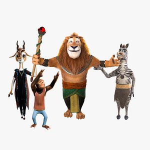 Cartoon Animals Rigged V2