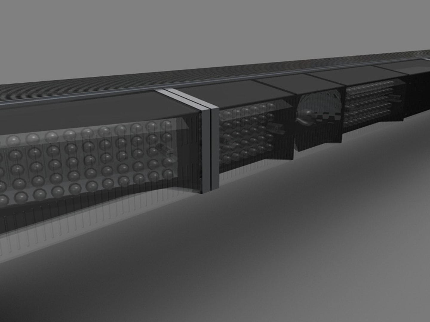 3d Police Led Lightbar