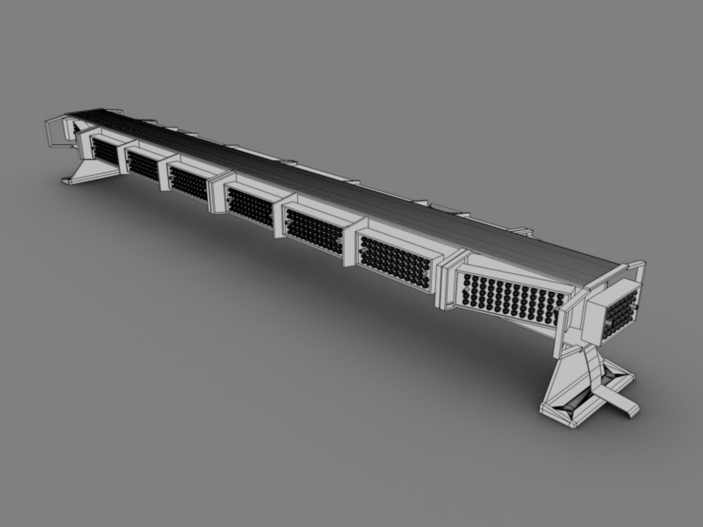 3d Police Led Lightbar