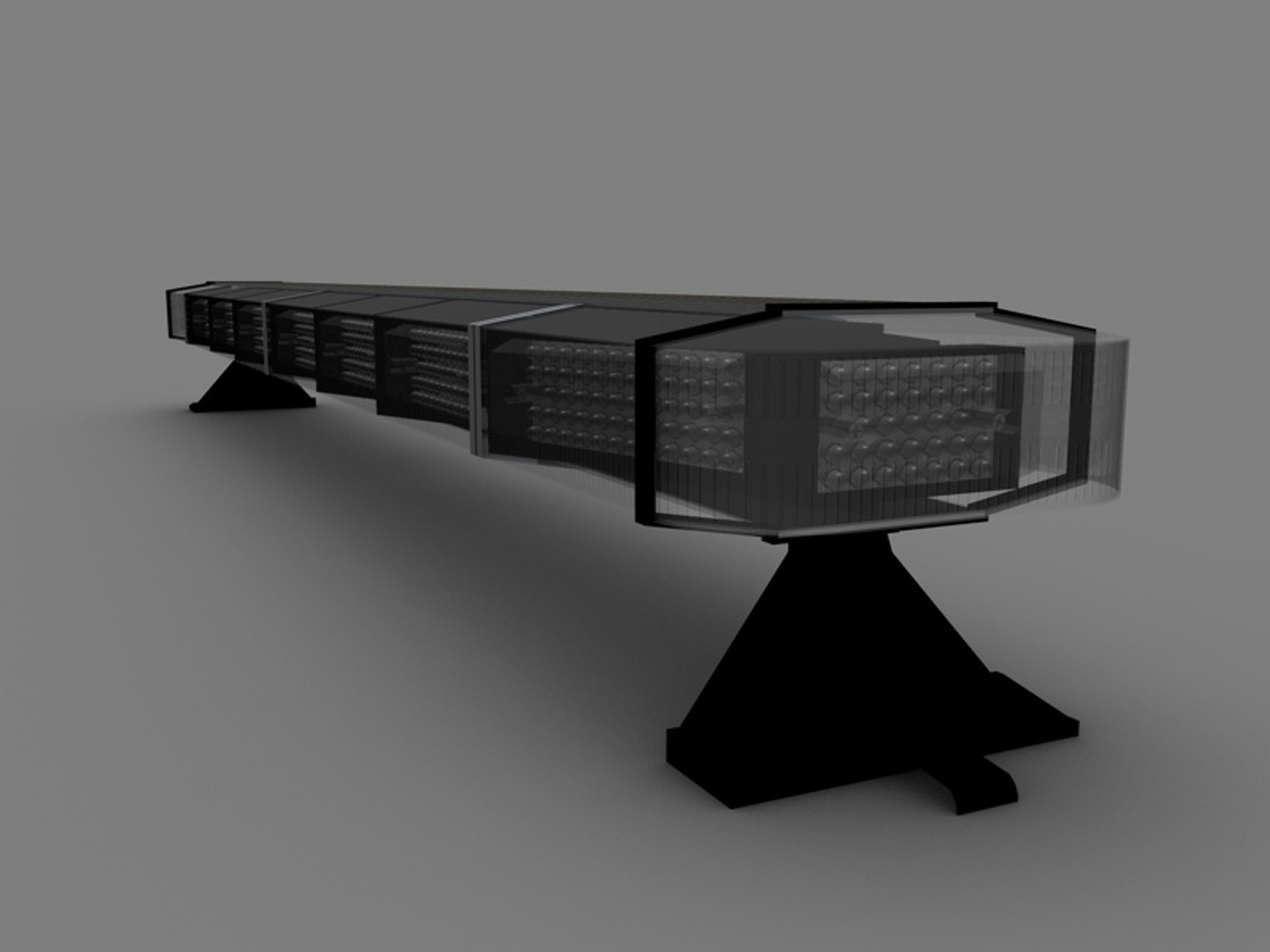 3d Police Led Lightbar