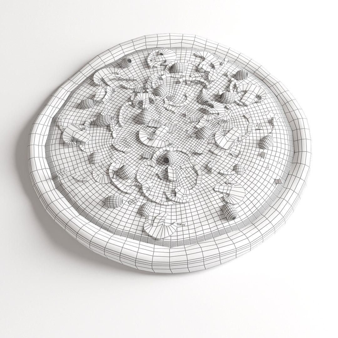 Pizza Model - TurboSquid 1528203