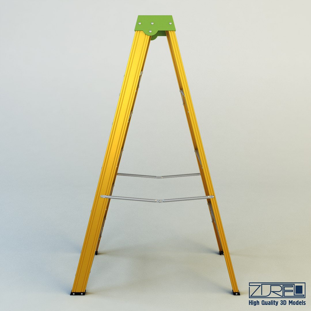 3d Model Ladder Industry